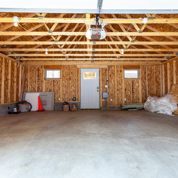 Project 3427-1 Outdoor Kitchen Pavilion + Covered Walkway + Garage + Landscaping