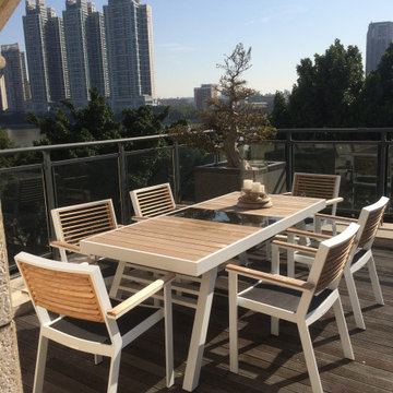 2017 York Aluminum Outdoor Dining Set