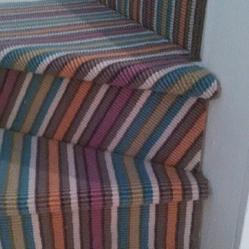 Striped Stair Runner