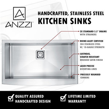 ANZZI Kitchen Sink Set