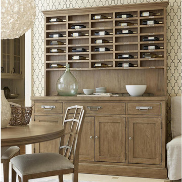 Universal Furniture Moderne Muse Sommelier's Hutch in Bisque