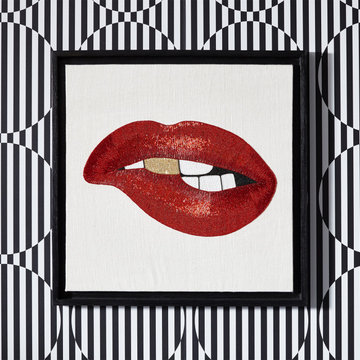 Bitten Beaded Wall Art