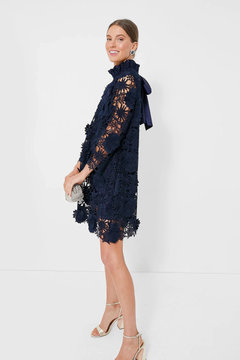 navy guipure lace daphne dress Self-Portrait Blue Teardrop Guipure Lace Daphne Maxi Dress S is available for purchase on au PAY Market - Imported Goods Online Store Co.Ltd. | au PAY Market