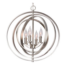 50 Most Por Orb Chandeliers For 2018 Houzz Kira Home Revel Orbits Orb Chandelier Brushed Nickel 18