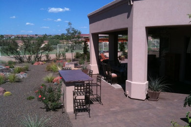 Inspiration for a southwestern home design remodel in Phoenix