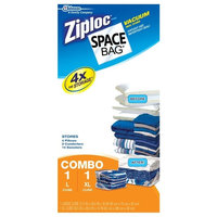 Ziploc Space Bag Vacuum Seal Cube, Combo Pack
