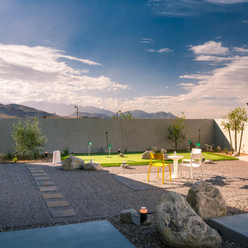 Modern Desert Landscape