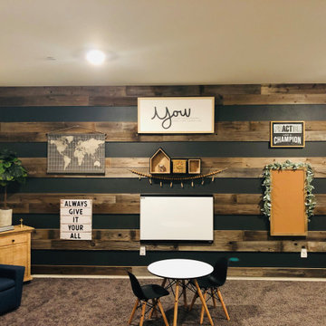 Loft Converted into Homeschool Space