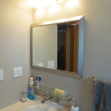 Bathroom Remodel..Basic and Bland to Sexy and Modern