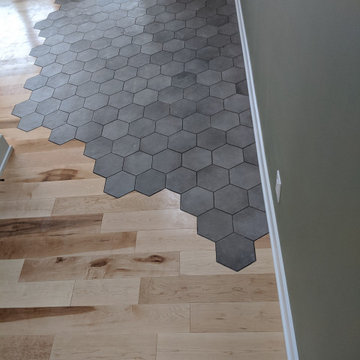 Interior Front Entrance Flooring Detail