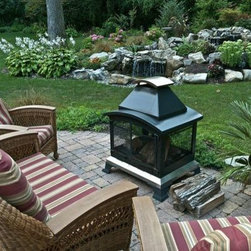 Pondless Water Feature as Focal Point (Long Island/NY): - Outdoor Fountain And Pond Accessories