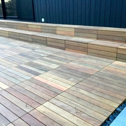 Floating IPE deck - Deck Tiles And Planks