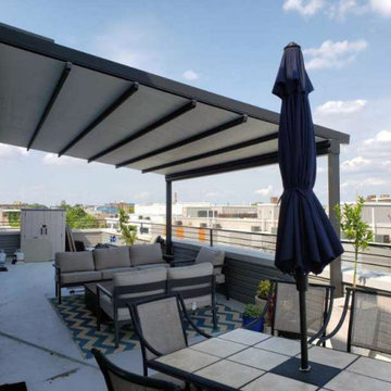 Retractable Penthouse Awning in Philadelphia