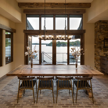 Weathered Antique Timbers, Ceiling Beams, and Window Framing