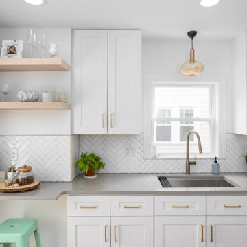 Parkside Project- Small White Kitchen