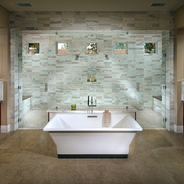 Transitional Master Bathroom