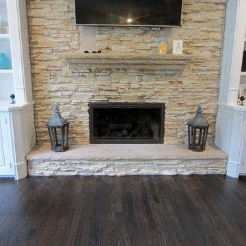 Smithtown: INSTALL NEW & REFINISH EXSTING W EBONY/GRAY BLEND & BONA TRAFFIC HD