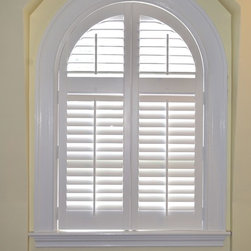 Shutters for Small Arched Windows - Interior Shutters