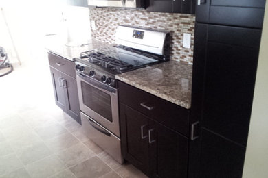 Example of a trendy kitchen design in Minneapolis