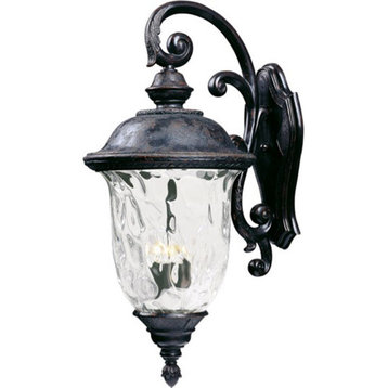 Maxim Carriage House VX 3-Light Outdoor Wall Lantern 40498WGOB - Oriental Bronze