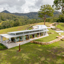 angled modern steel