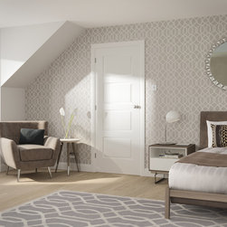 Severo White Internal Door - Internal Doors
