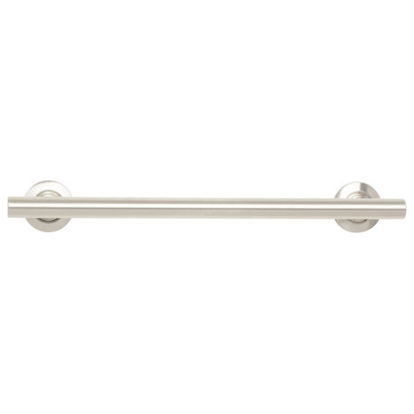 Coronado Straight Shower Grab Bar, Satin Stainless, 24
