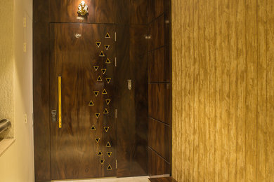 Inspiration for a contemporary entryway in Pune.