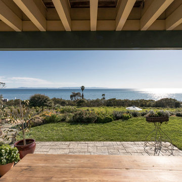 Summerland Beach Deck and Landscape