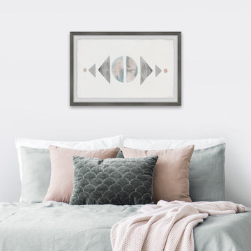 "Rewind, Earth, Forward" Framed Painting Print