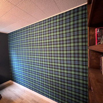 Wallpaper installation Guest Room in Bedford