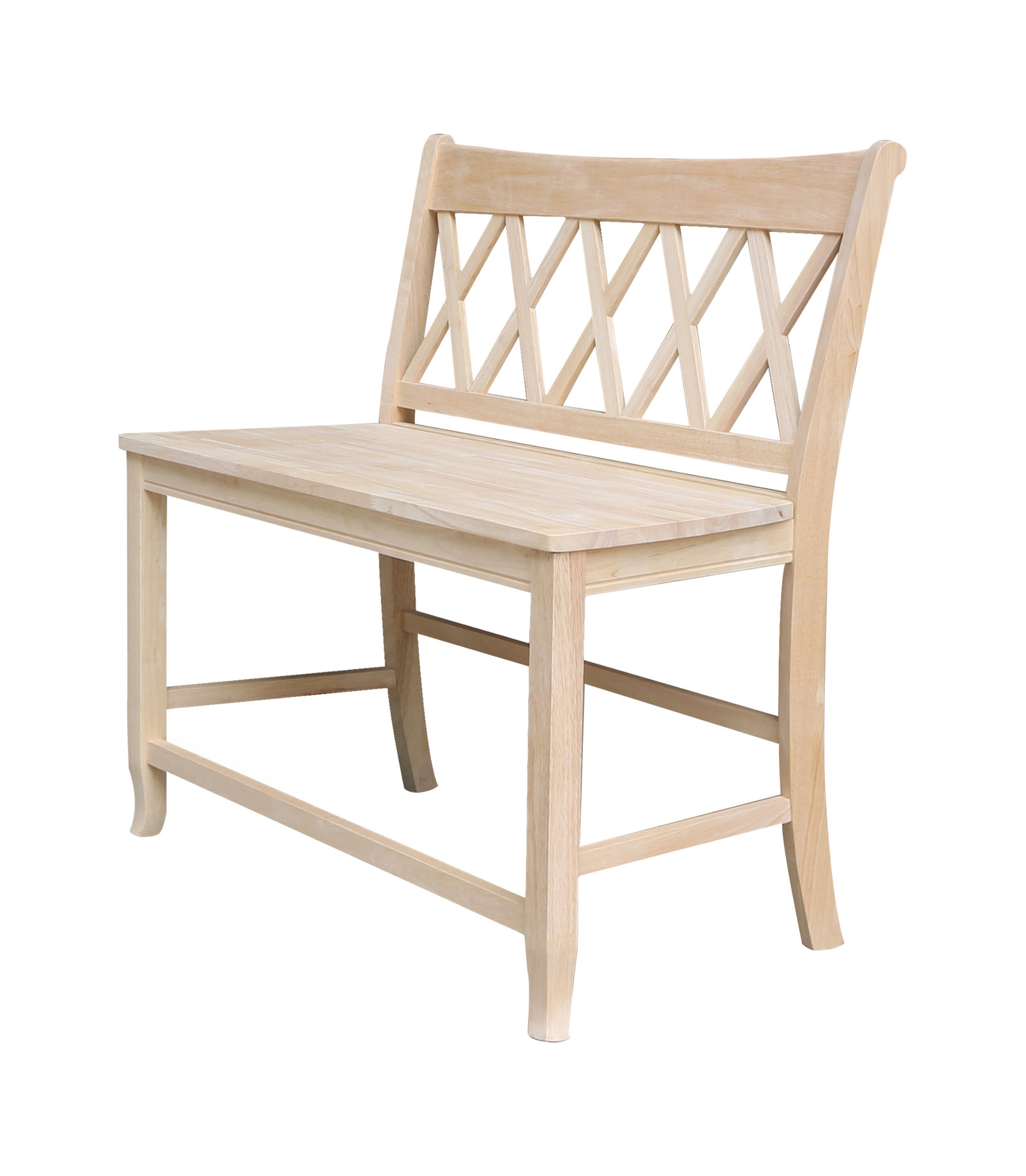 Double X-Back Bench - 24