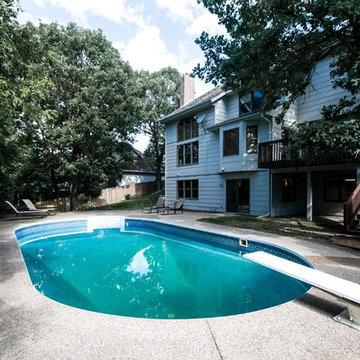 Backyard and Pool