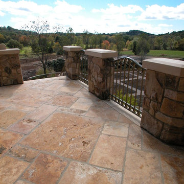 Travertine, granite & limestone applications