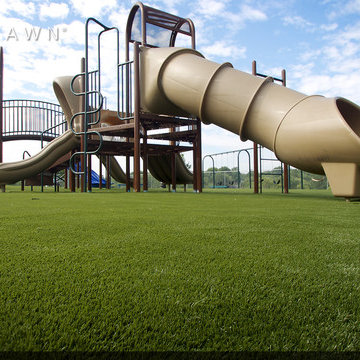 Blue Springs School District SYNLawn Playground Synthetic Grass