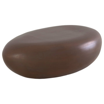 River Stone Cocktail Table Bronze, Small