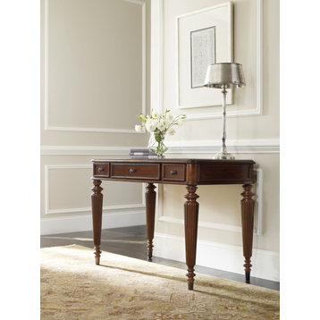 Hooker Furniture 5085-10442 42"W Hardwood Writing Desk - Dark Wood Stain
