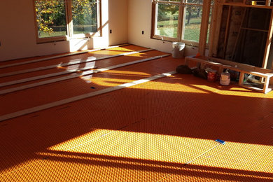 Example of a transitional sunroom design in Philadelphia