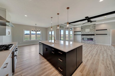 Example of a kitchen design in Other