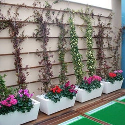 Kabin Long Outdoor Planters by Serralunga - Outdoor Pots And Planters