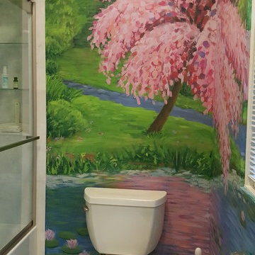 Impressionistic Bathroom