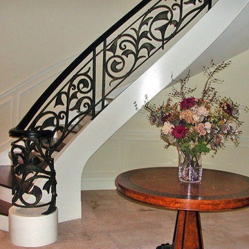 WROUGHT IRON STAIR RAILINGS