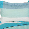Secret Charm Of Malinalco3PC Vermicelli-Quilted Patchwork Quilt Set Full/Queen