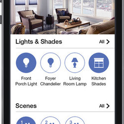 Cas&eacute;ta Wireless, Lutron App - Lighting