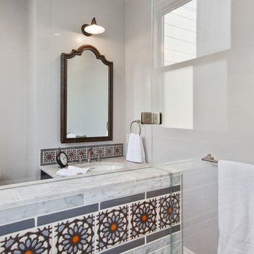 Edwardian Rustic Bathroom Remodel (Inner Sunset)