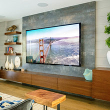 85” TV Set Up