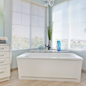 Carlsbad White Shaker Contemporary Bath