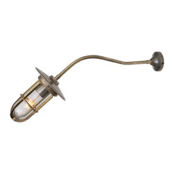 BROM WELL GLASS WALL LIGHT IP65 - Bathroom Wall Lights