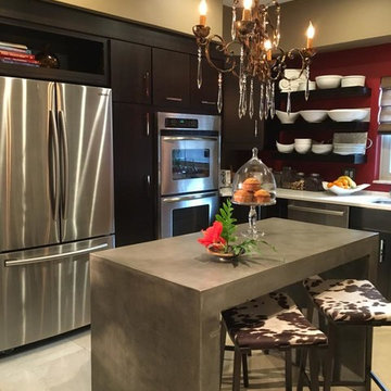 Eclectic Contemporary designer kitchen