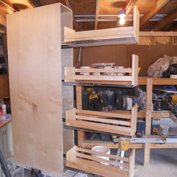 Custom Carpentry - Storage Cabinets